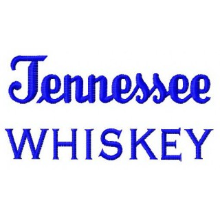 Tennessee whiskey embroidery design - Embroidery Design