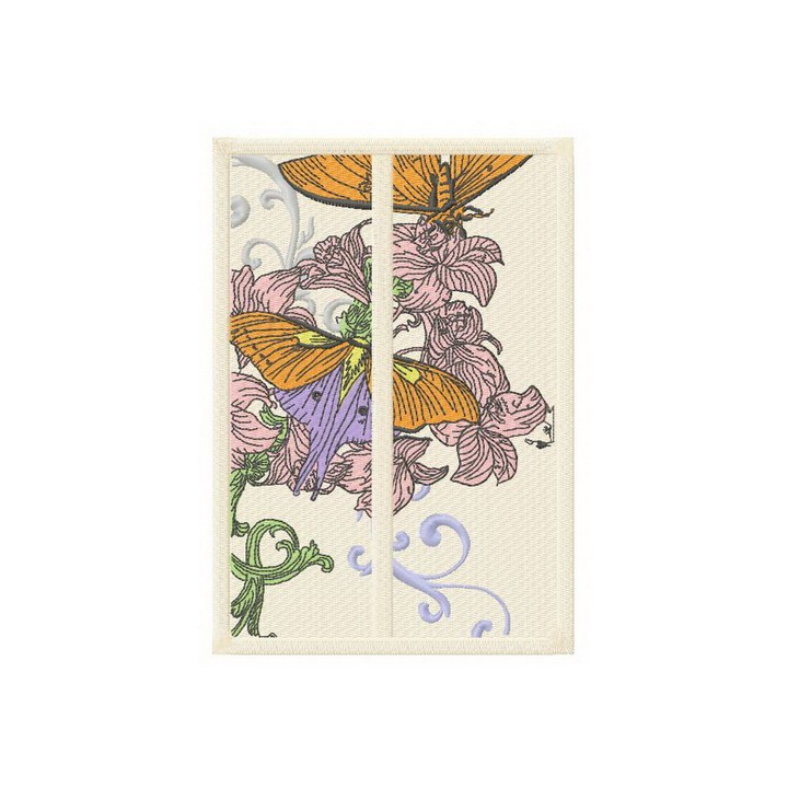Butterfly's world 3 embroidery design - Embroidery Design