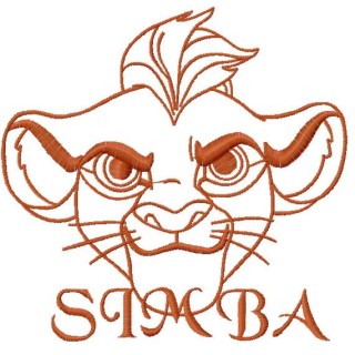 Simba 7 embroidery design - Embroidery Design