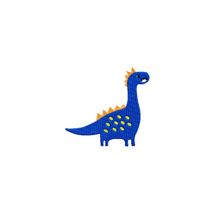 Cute Dino 2 embroidery design - Embroidery Design