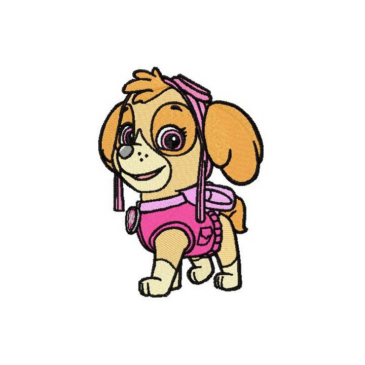 Skye embroidery design - Embroidery Design