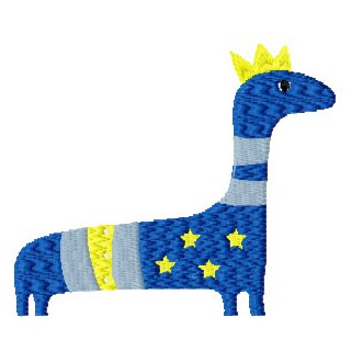King Dino embroidery design - Embroidery Design