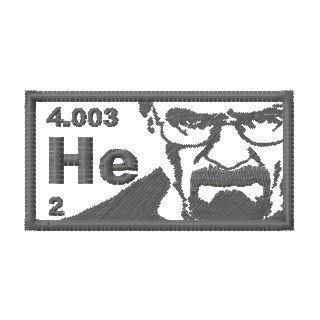 Heisenberg embroidery design - Embroidery Design