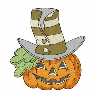 Halloween pumpkin 3 embroidery design - Embroidery Design