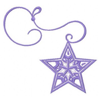 Star embroidery design - Embroidery Design