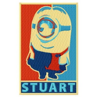 Stuart 2 embroidery design - Embroidery Design