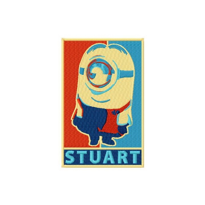 Stuart 2 embroidery design - Embroidery Design