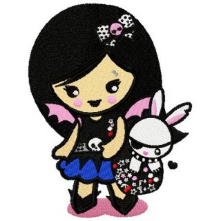 Ivie and Pookie 2 embroidery design - Embroidery Design