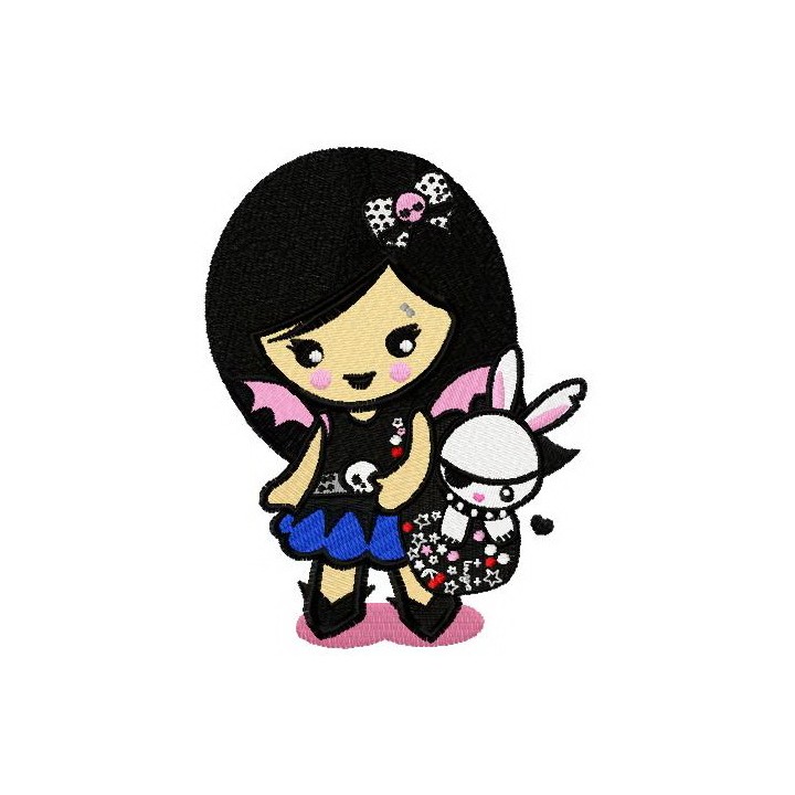 Ivie and Pookie 2 embroidery design - Embroidery Design