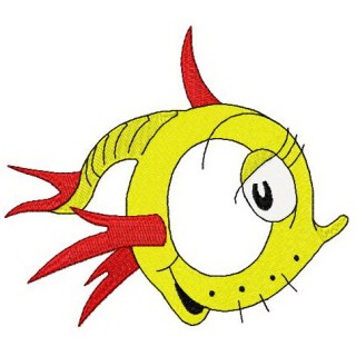 Dr. Seuss alphabet letter O embroidery design - Embroidery Design