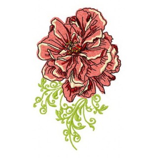 Marigold embroidery design - Embroidery Design