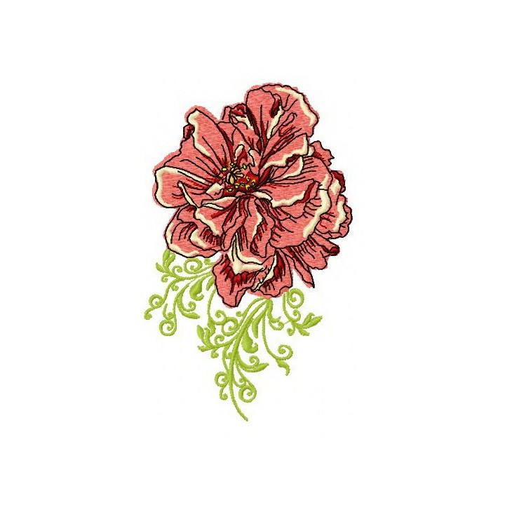 Marigold embroidery design - Embroidery Design
