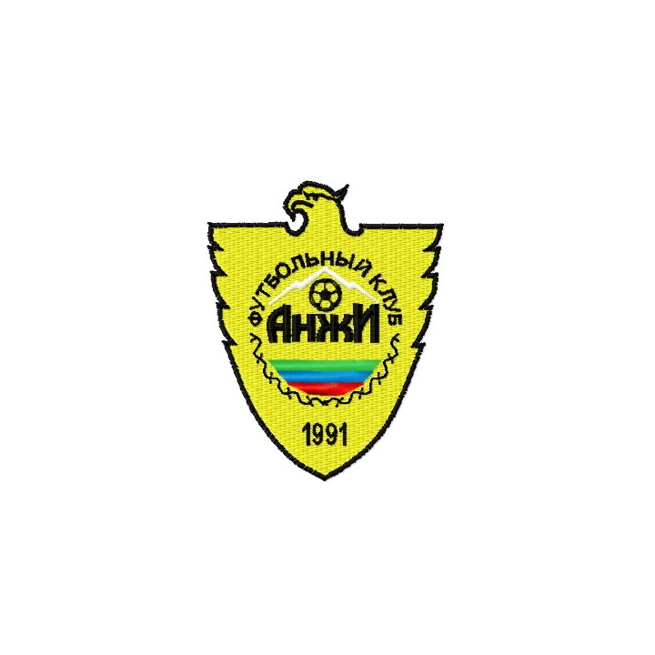 Anji FC logo embroidery design - Embroidery Design