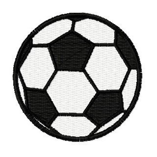 Football ball embroidery design - Embroidery Design