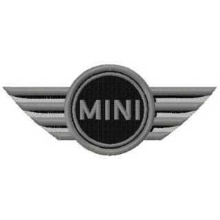 Auto mini logo embroidery design - Embroidery Design