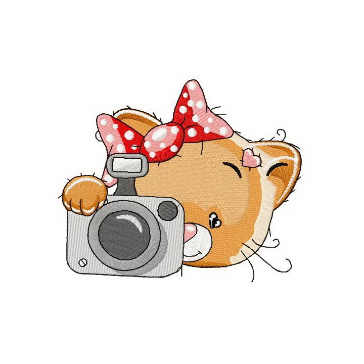 Say cheese 3 embroidery design - Embroidery Design