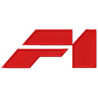 McLaren F1 logo 3 embroidery design - Embroidery Design