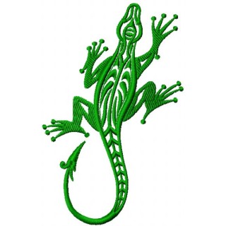 Lizard embroidery design - Embroidery Design