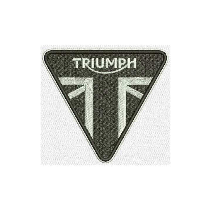 Triumph Motocycles Ltd logo 2 embroidery design - Embroidery Design