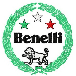 Benelli logo embroidery design - Embroidery Design