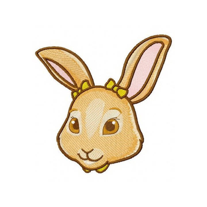 Little cute bunny 3 embroidery design - Embroidery Design