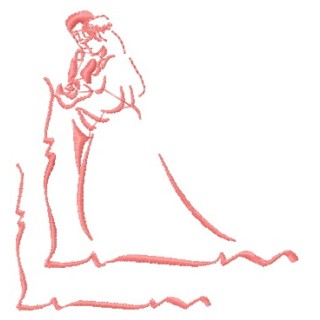 Wedding embroidery design - Embroidery Design
