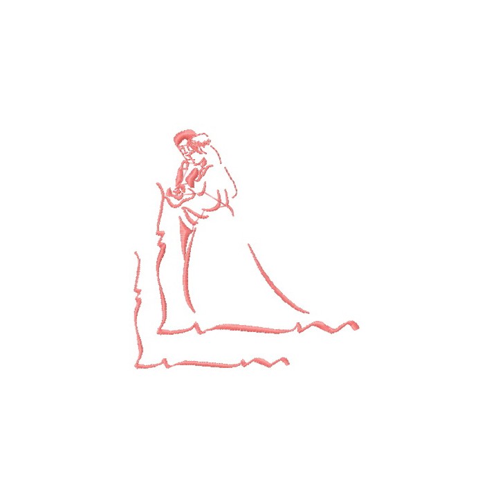 Wedding embroidery design - Embroidery Design