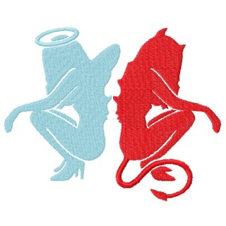 Antithesis embroidery design - Embroidery Design