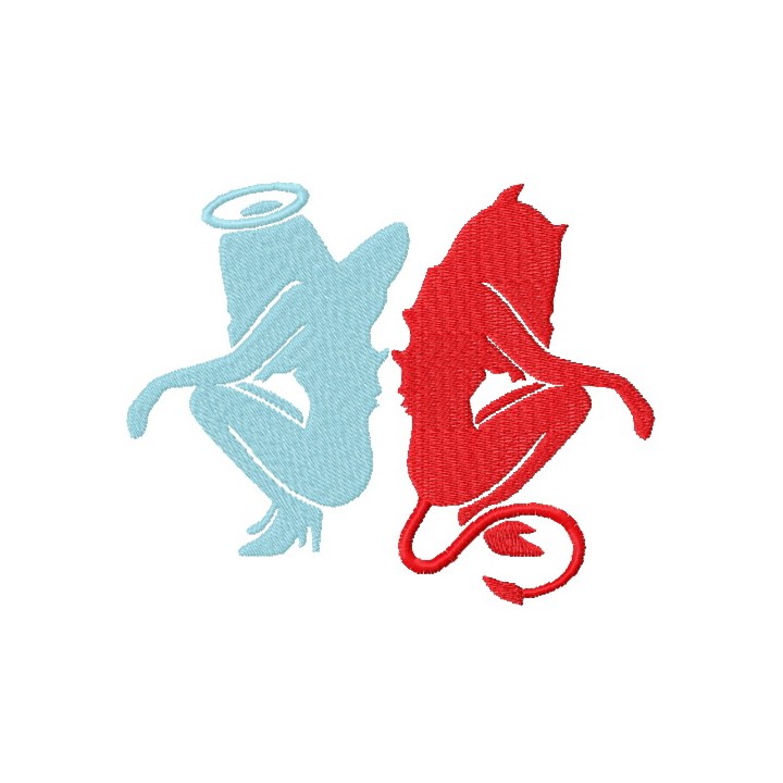 Antithesis embroidery design - Embroidery Design