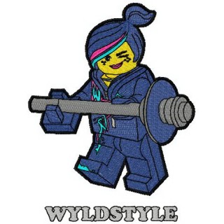 Wyldstyle embroidery design - Embroidery Design