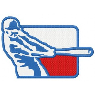 Texas league logo 3 embroidery design - Embroidery Design