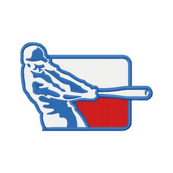 Texas league logo 3 embroidery design - Embroidery Design