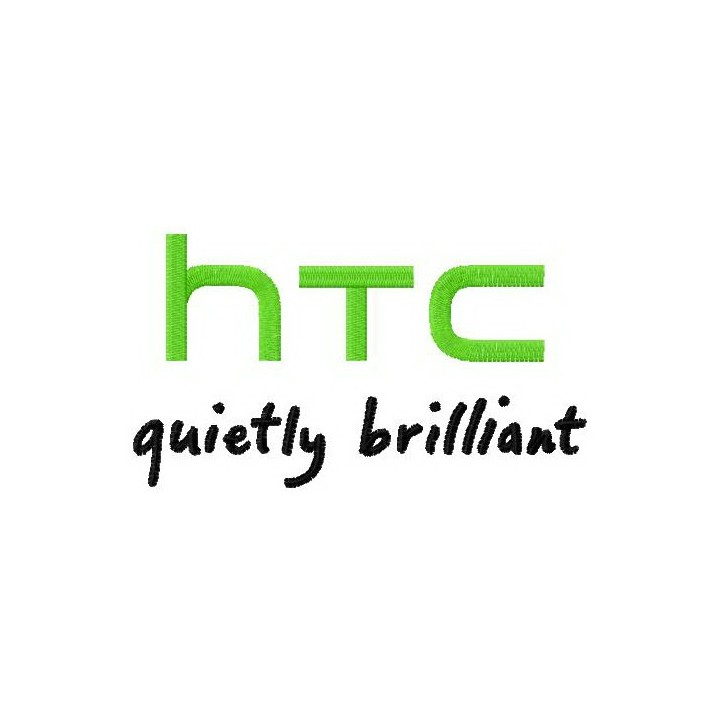 HTC logo embroidery design - Embroidery Design