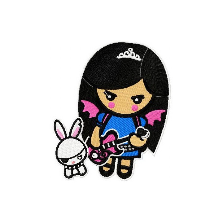 Ivie and Pookie embroidery design - Embroidery Design