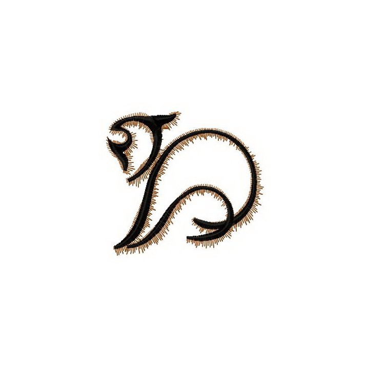 Cat sketch 5 embroidery design - Embroidery Design