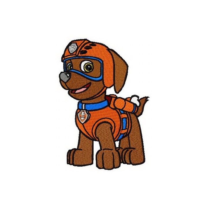 Zuma embroidery design - Embroidery Design