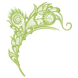 Feather 19 embroidery design - Embroidery Design