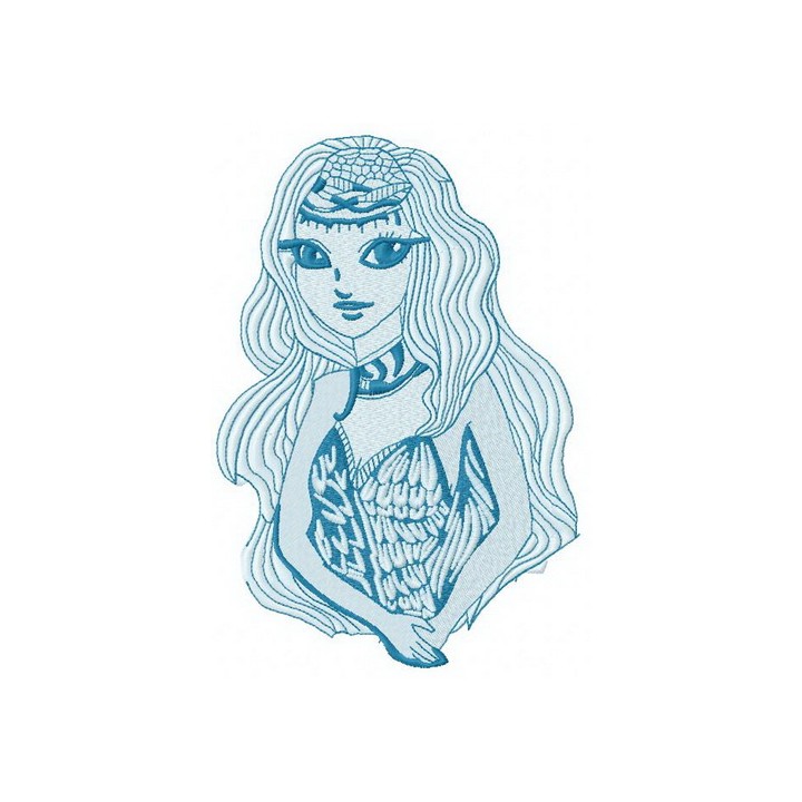 Mysterious stranger 3 embroidery design - Embroidery Design