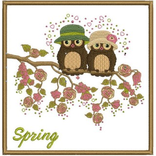 Branching Out in Spring embroidery design - Embroidery Design