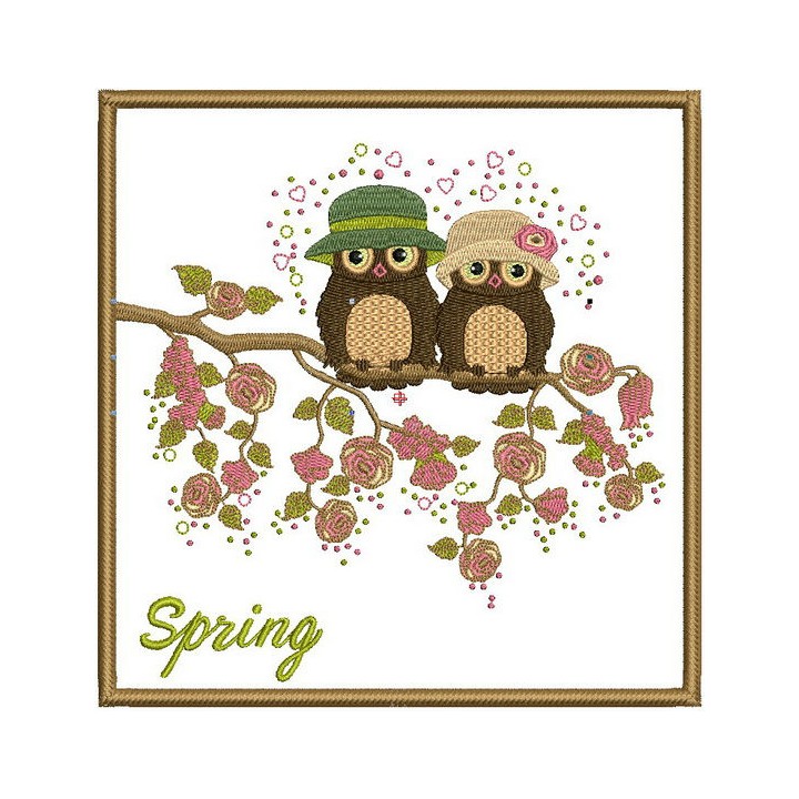 Branching Out in Spring embroidery design - Embroidery Design