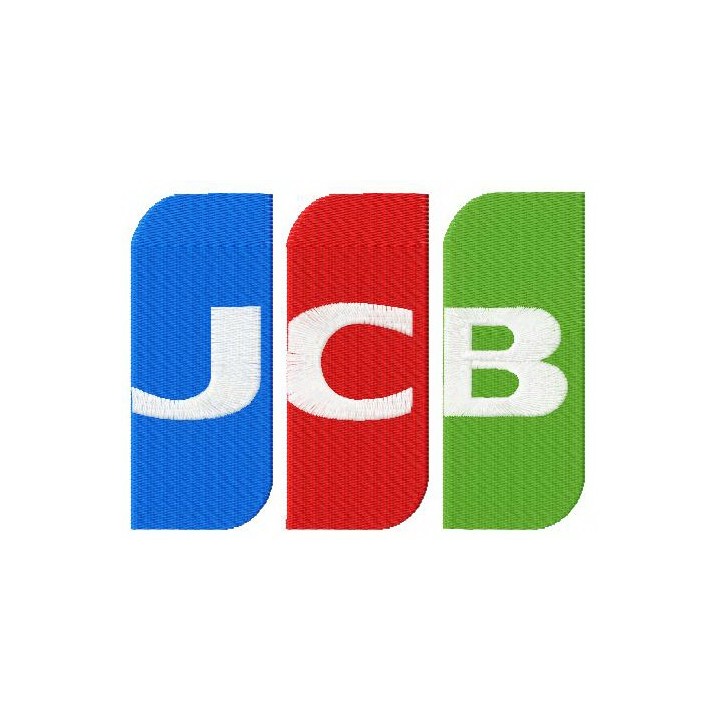 Japan Credit Bureau logo embroidery design - Embroidery Design