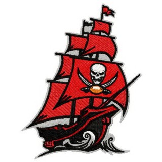 Tampa Bay Buccaneers 2014 logo embroidery design - Embroidery Design