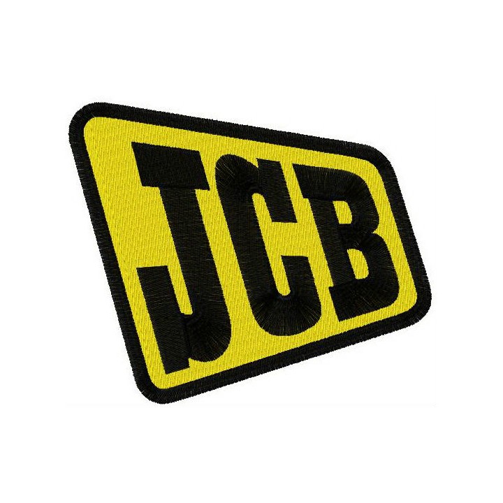 JCB logo embroidery design - Embroidery Design