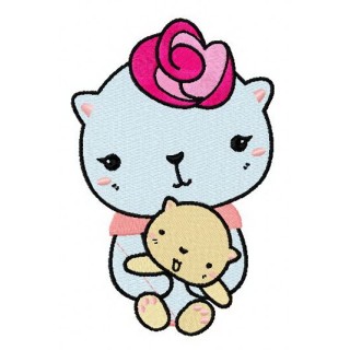 Love mom 3 embroidery design - Embroidery Design