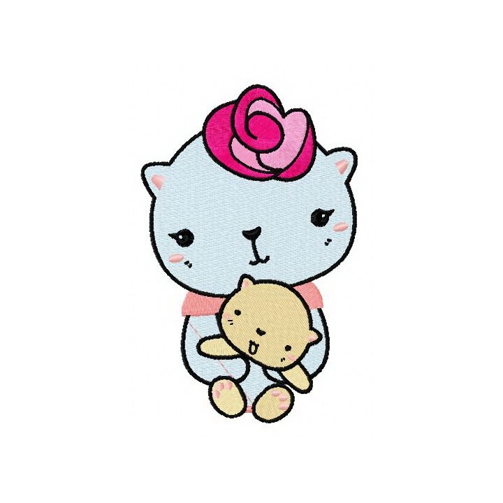 Love mom 3 embroidery design - Embroidery Design