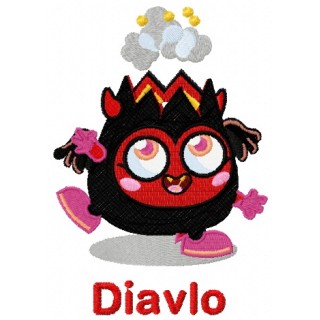 Diavlo embroidery design - Embroidery Design