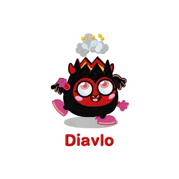 Diavlo embroidery design - Embroidery Design