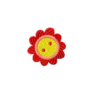 Flower head 2 embroidery design - Embroidery Design