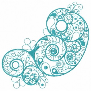 Fancy butterfly 4 embroidery design - Embroidery Design