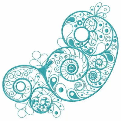 Fancy butterfly 4 embroidery design showcasing intricate stitching patterns for crafting and embellishing fabric.